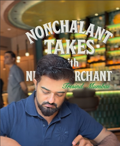 I took third helpings of khichdi, imagine!