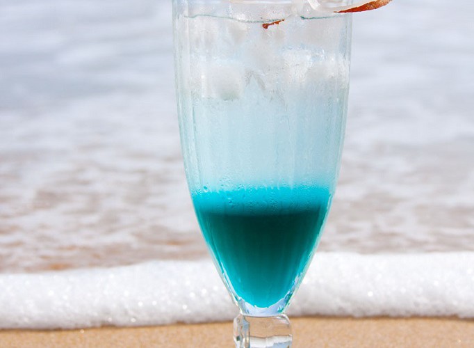 Swayed over by a Blue Façade