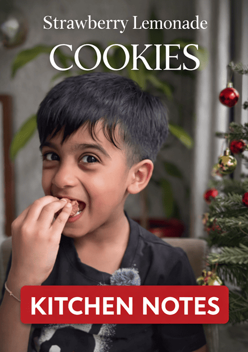 Strawberry Lemonade Crinkle Cookies