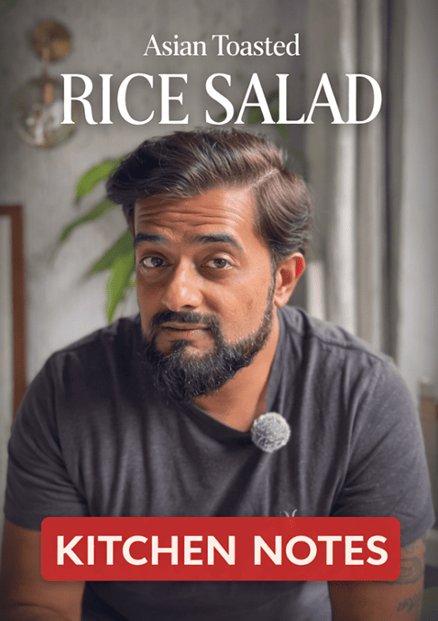 Asian Toasted Rice Salad