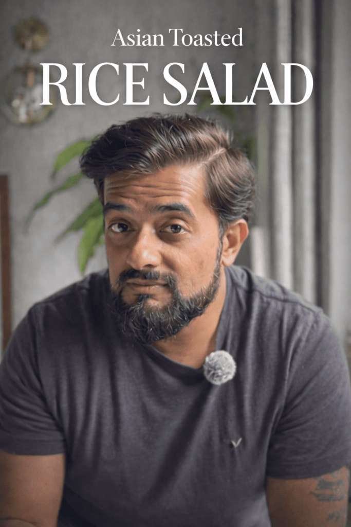 Asian Toasted Rice Salad