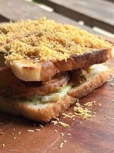 The Monsoon Pakora Sandwich