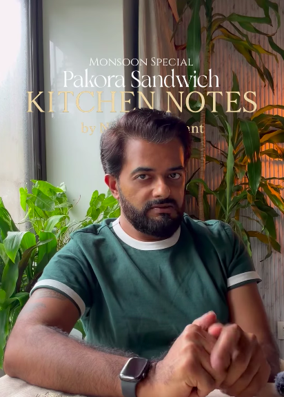 Monsoon Pakora Sandwich