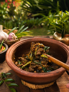 Kalu Uru-Mas — Sri Lankan Black Pork Curry from a Tea Estate in the Hills